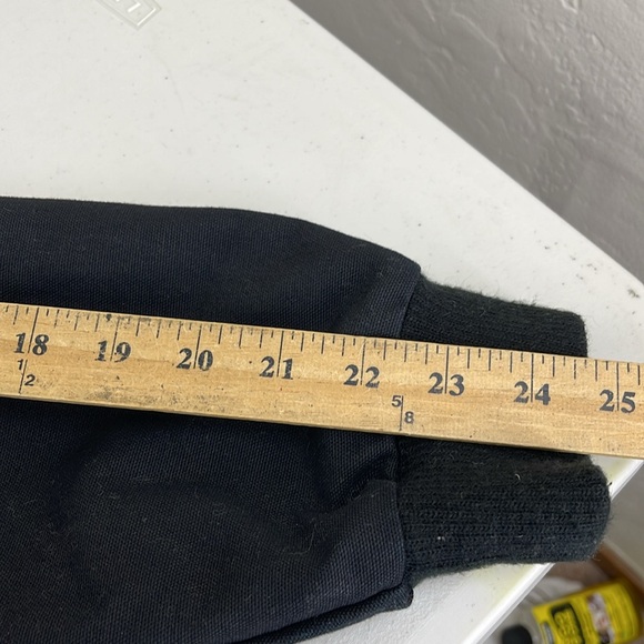 Filson CCF Bomber Jacket 20092130 Utility Black Work Coat Duck Canvas Dark  L - Picture 12 of 12